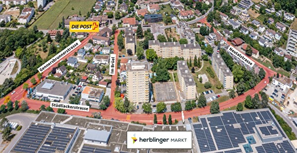 Verkehrsführung Baustelle Brüel Herblingen