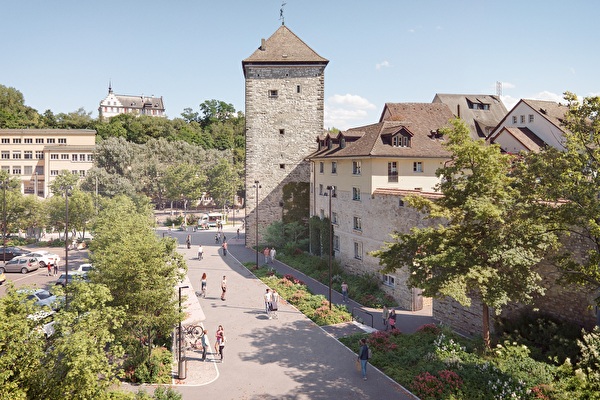 Visualisierung Adlerunterführung