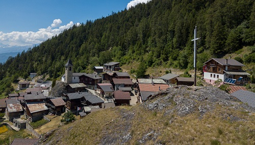 Aussicht Tschuggen Guttet