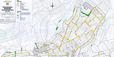 Erschliessungsplan Nord der Gemeinde Seewen SO