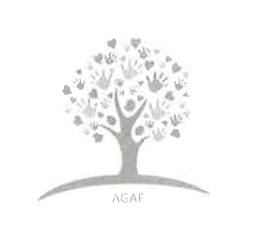 Arbre avec inscrit en-dessous AGAF