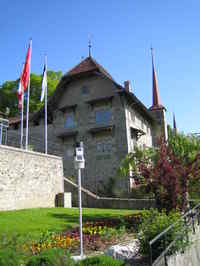 Château depuis la Promenade sur les remparts