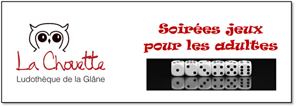 Logo soirée jeux adultes