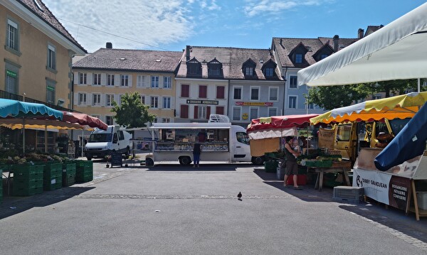 Place du marché Romont