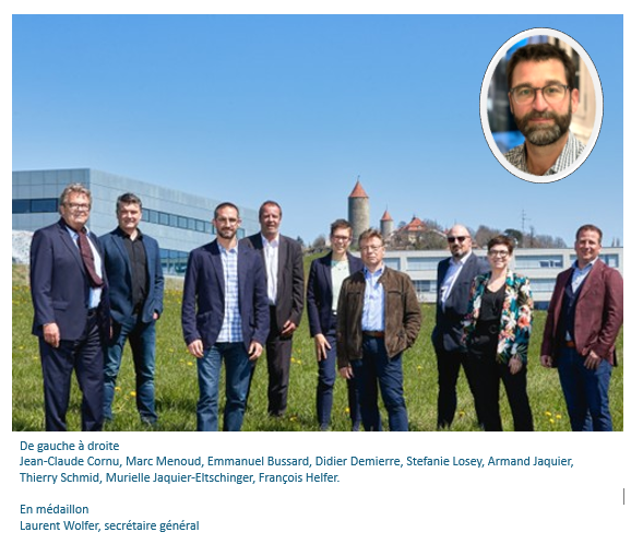 Photo de groupe Conseil communal et secrétaire général