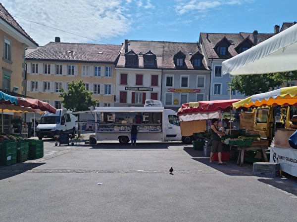 Place du marché Romont