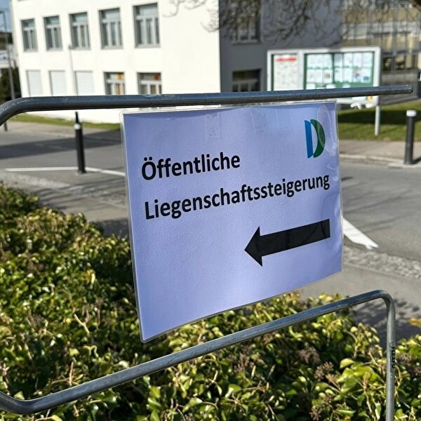 öffentliche Liegenschaftssteigerung