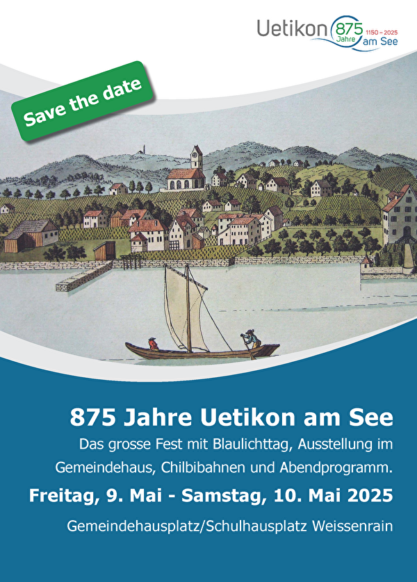 875 Jahre Uetikon am See