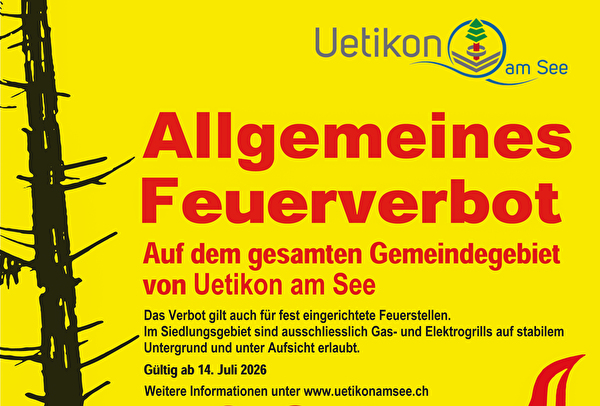 Allgemeines Feuerverbot