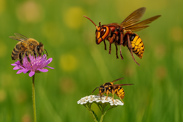 Bienen, Wespen und Hornissen