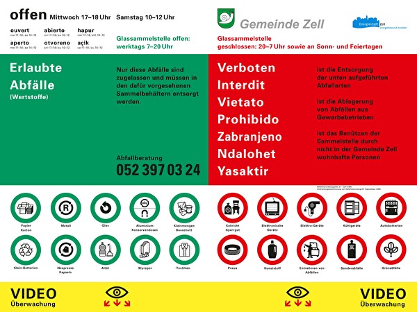 Sammelstelle Werkhof Rikon