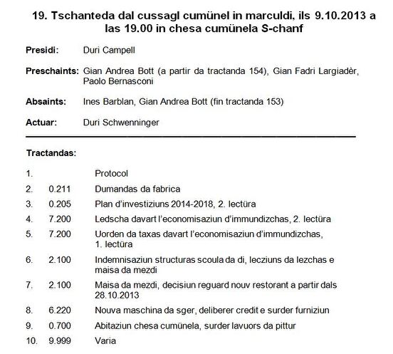 Protocol 9.10.2013