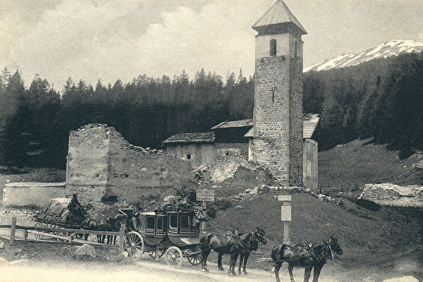 Ospiz Chapella, Pferdekutschen