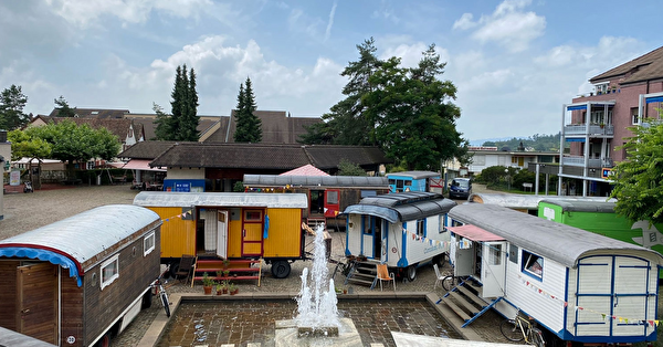 Zirkusdörfli auf dem Dorfplatz