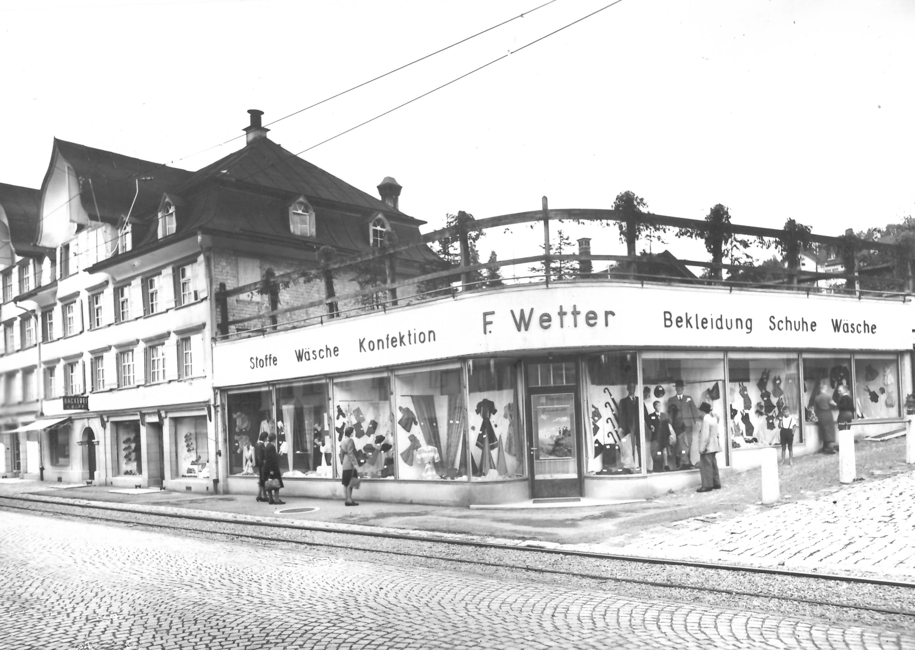 Kaufhaus Fritz Wetter, 1957
