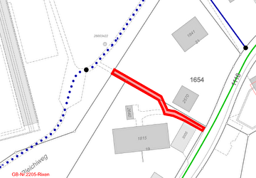 Aufhebung öffentliches Fusswegrecht Zeughausstrasse