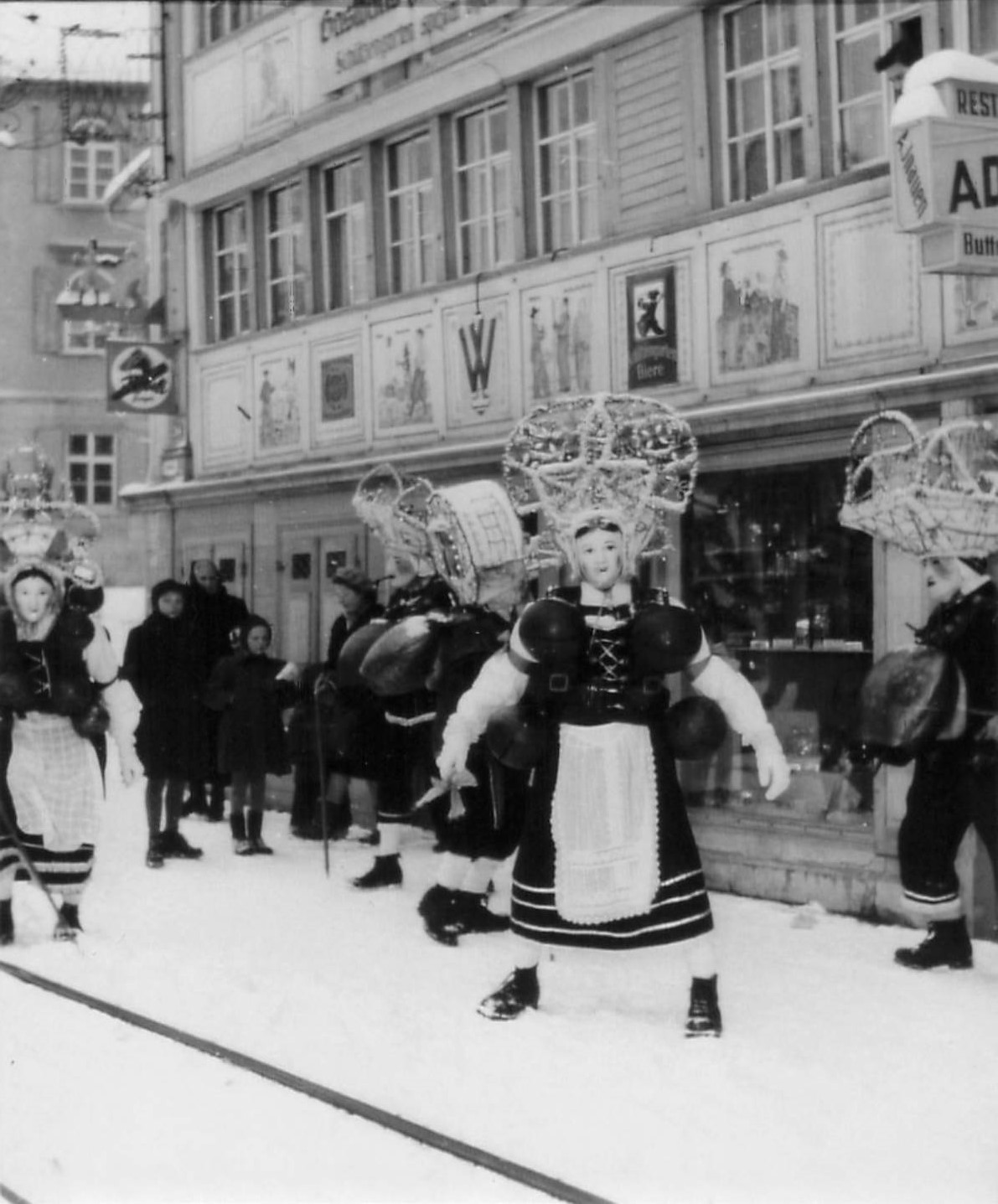 Silvesterchläuse, 1951
