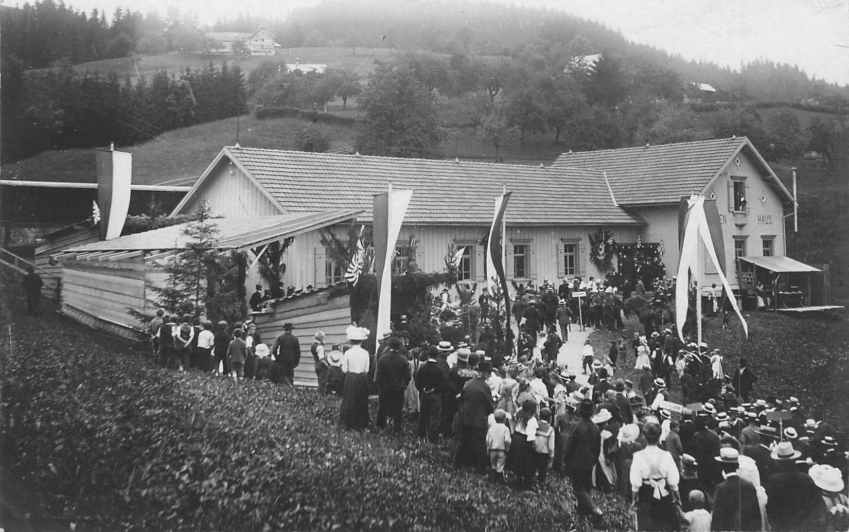 Einweihung des neuen Schützenhauses, 1903