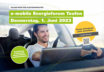 Werbung e-mobile Energieforum