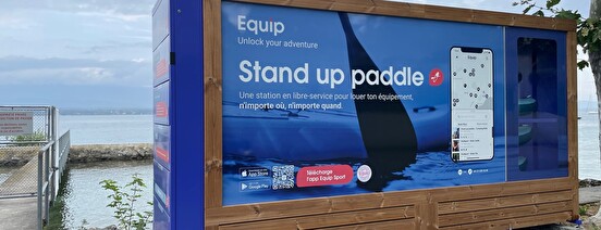 station de paddle