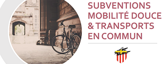 Présentation des subventions mobilité douce et transports en commun