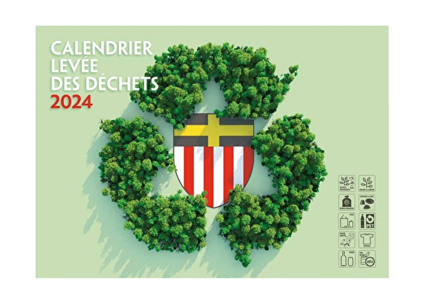 Logo de Corsier pour le calendrier levée des déchets 2024