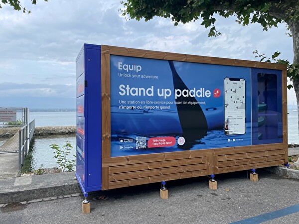 Paddle en libre-service