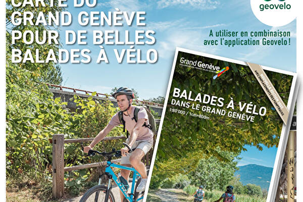 carte du grand genève pour balades à vélo