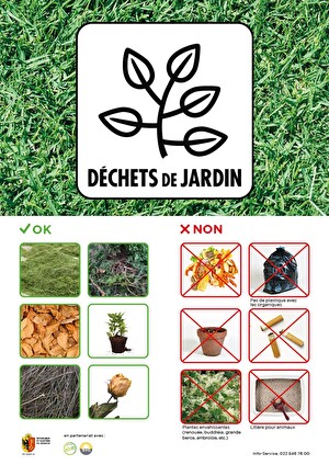 OK ou non déchets de jardin