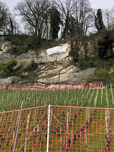 Sprengung oberhalb Grüeziweg
