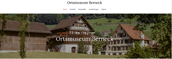 museum-berneck.ch ist online