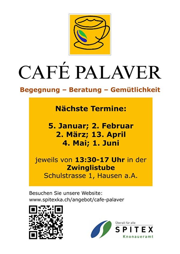 Flyer Café Palaver