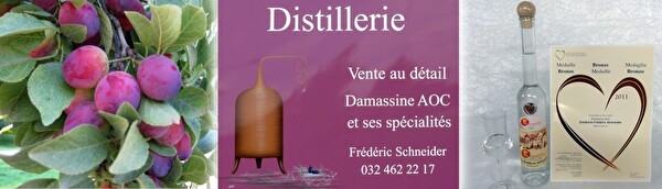 Carte de visite de la distillerie