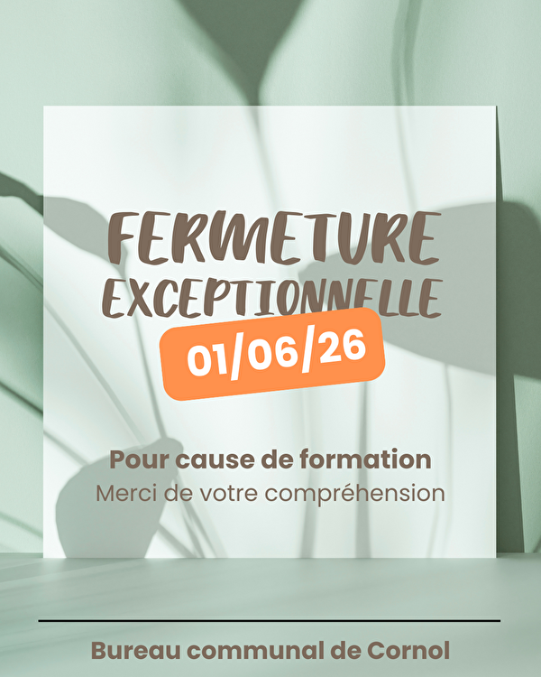fermeture