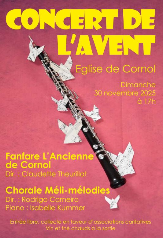 Affiche concert de l'Avent
