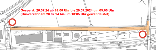 Sperrung Alte Frauenfelderstrasse