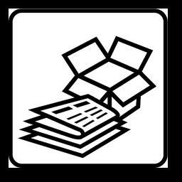 Papier- und Kartonsammlung