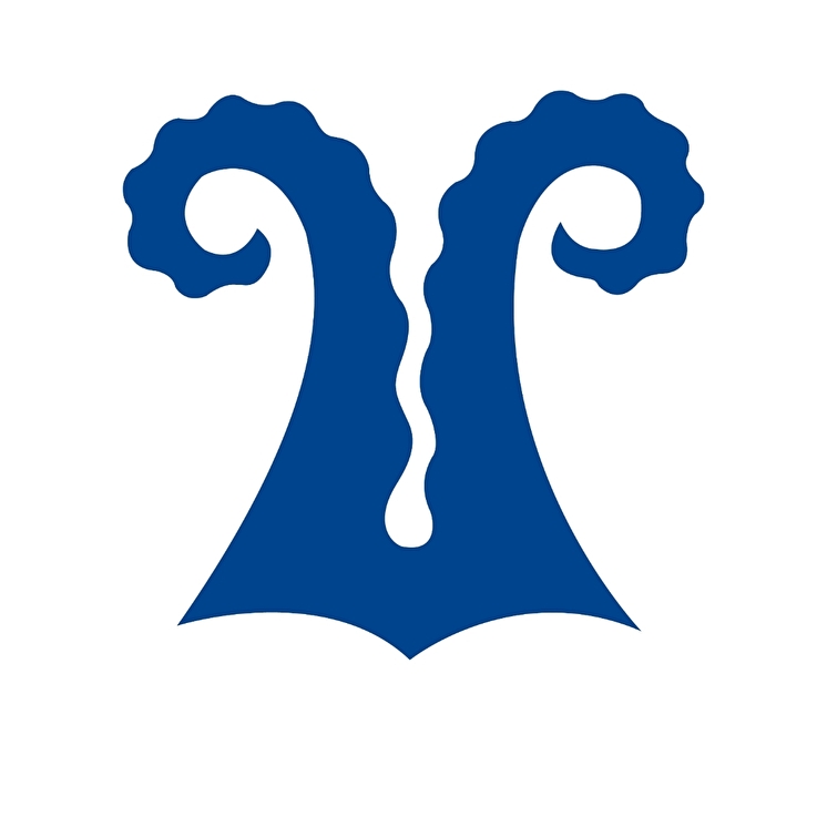 Gehörn blau