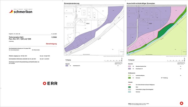 Teilzonenplan Härti