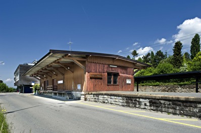 Ehem. Güterschuppen, heute Kulturschiene