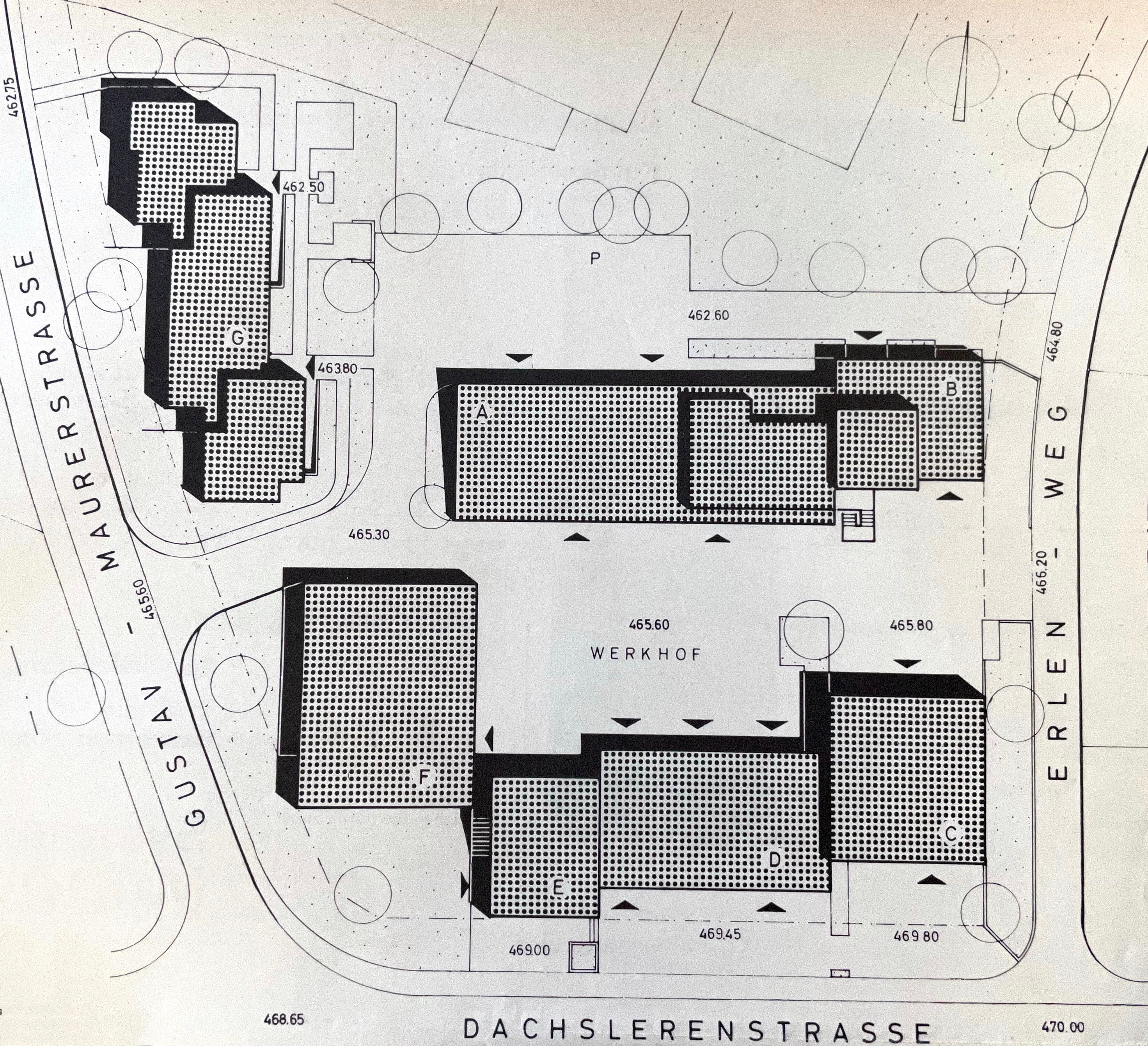 Plan Gewerbezentrum