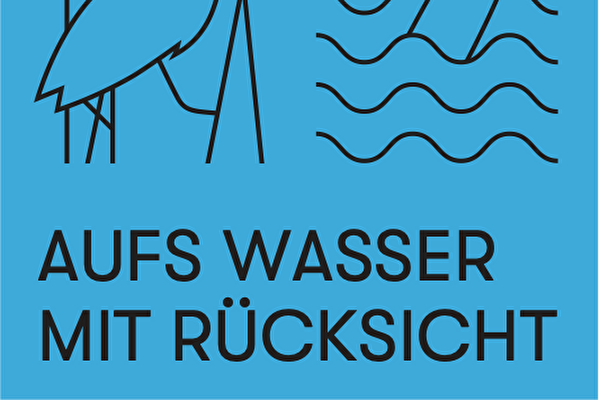 Kampagne aufs Wasser mit Rücksicht