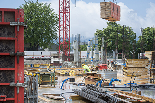 Eindrücke von der Baustelle