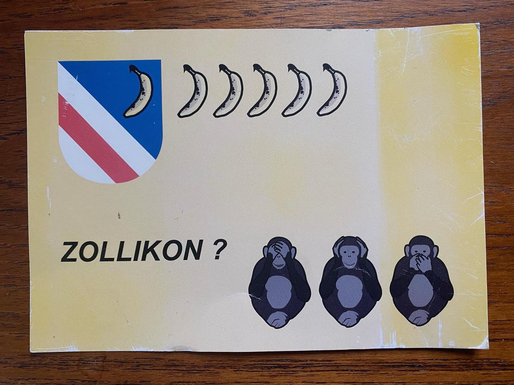 Bananenkarte