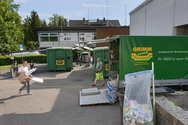 Mobile Sammelstelle