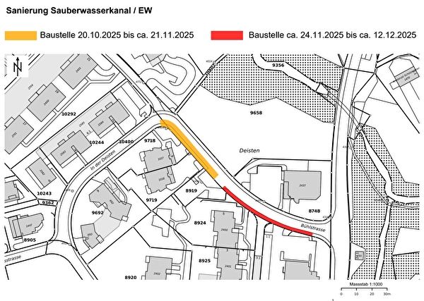 Baustelle Bühlstrasse