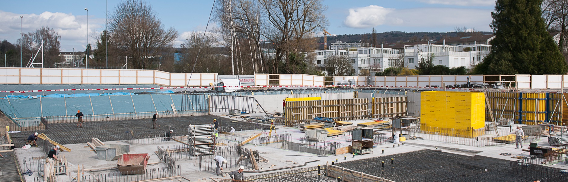 Baustelle des WPZ Blumenrain