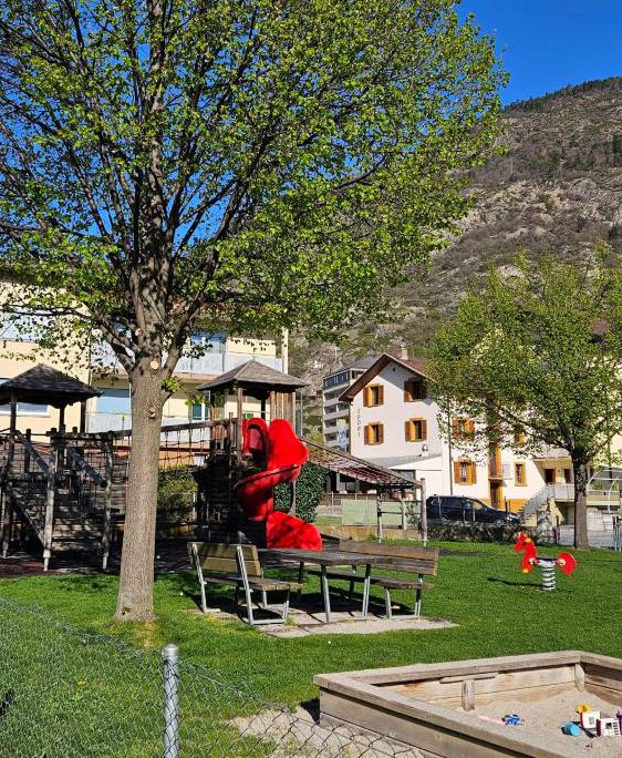 Spielplatz bei der Migros