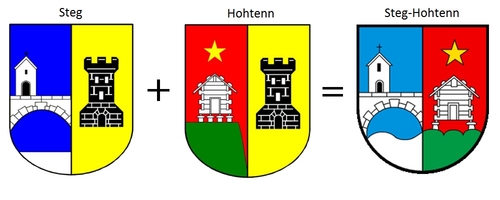 Wappen Steg-Hohtenn