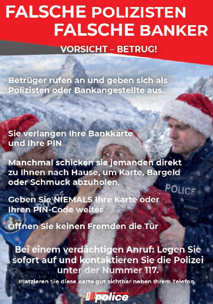 Flyer Polizei